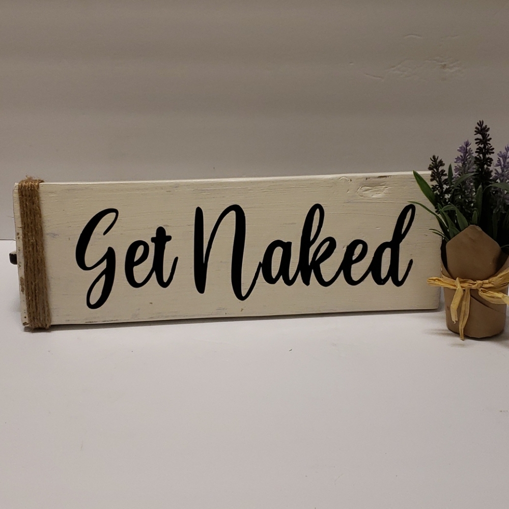 Handmade Wooden Sign